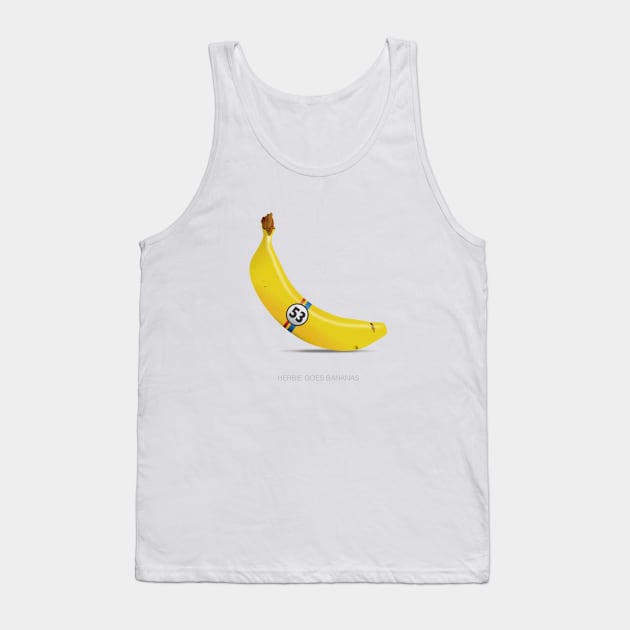 Herbie Goes Bananas - Alternative Movie Poster Tank Top by MoviePosterBoy